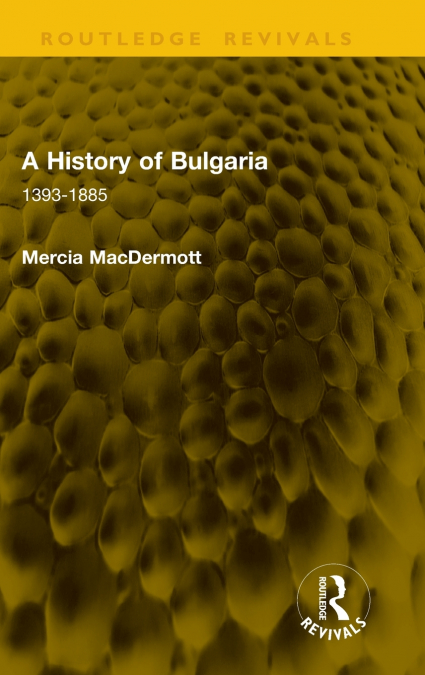 A History of Bulgaria