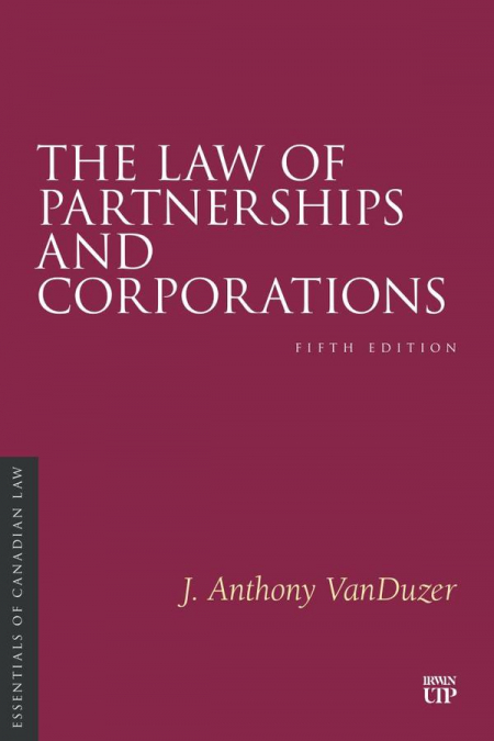 The Law of Partnerships and Corporations 5ed