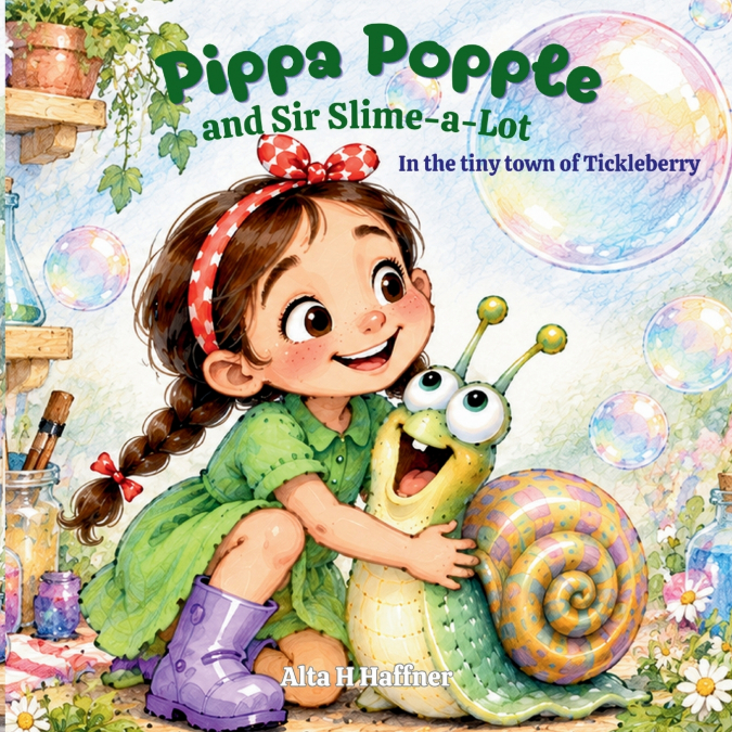 Pippa Popple and Sir Slime-a-Lot in the tiny town of Tickleberry