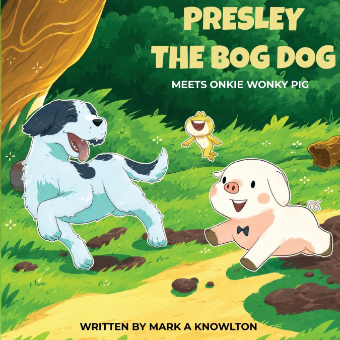 Presley the Bog Dog Meets Onkie Wonky Pig
