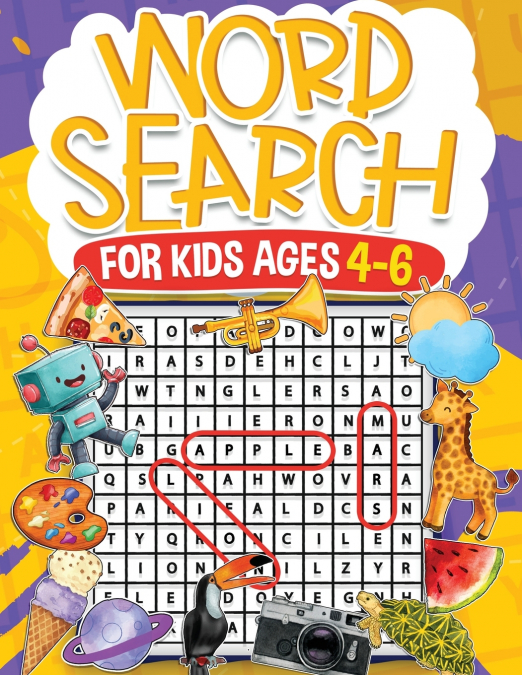 Word Search for Kids Ages 4-6  Volume 2
