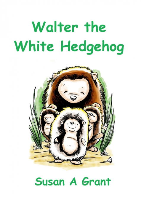 Walter the White Hedgehog