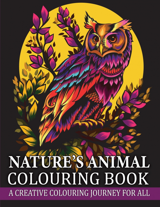 Nature’s Animal Colouring Book