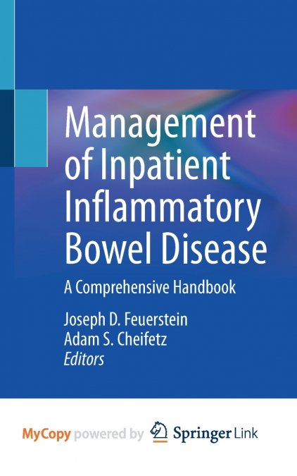 Management of Inpatient Inflammatory Bowel Disease
