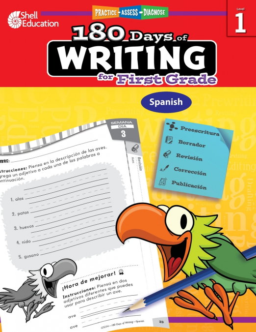 180 Days of Writing for First Grade (Spanish)