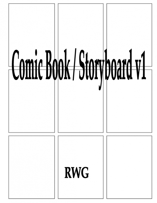 Comic Book / Storyboard v1