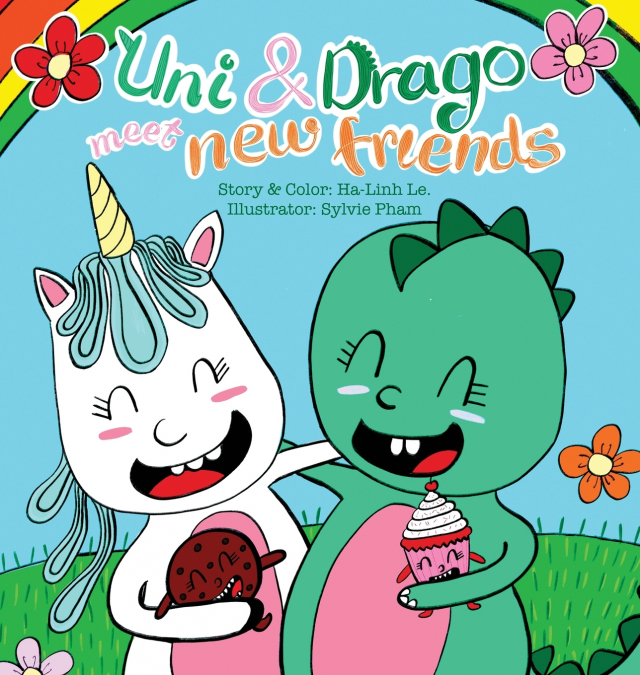 Uni & Drago meet new friends