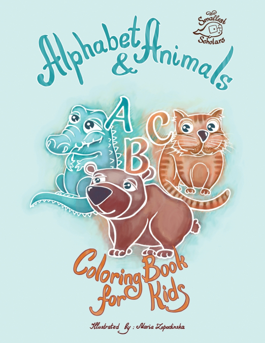 Alphabet & Animals coloring book for kids