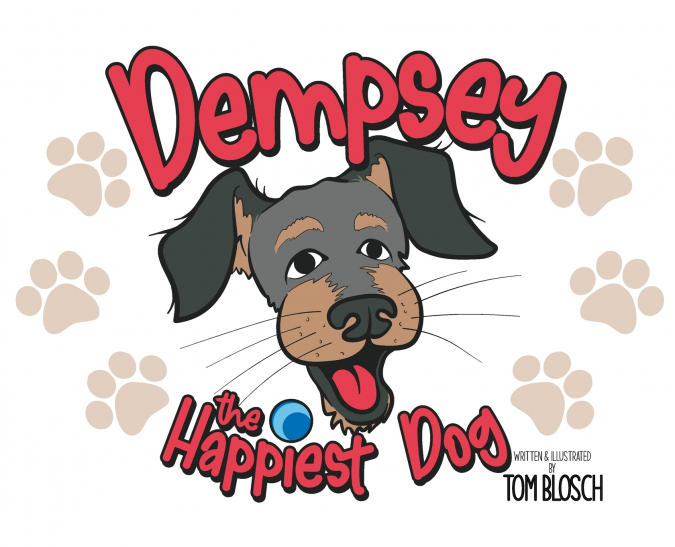 Dempsey the Happiest Dog