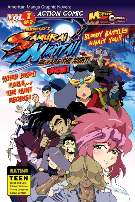 Samurai Nightfall (UNCUT EDITION)  Vol#1 of 2