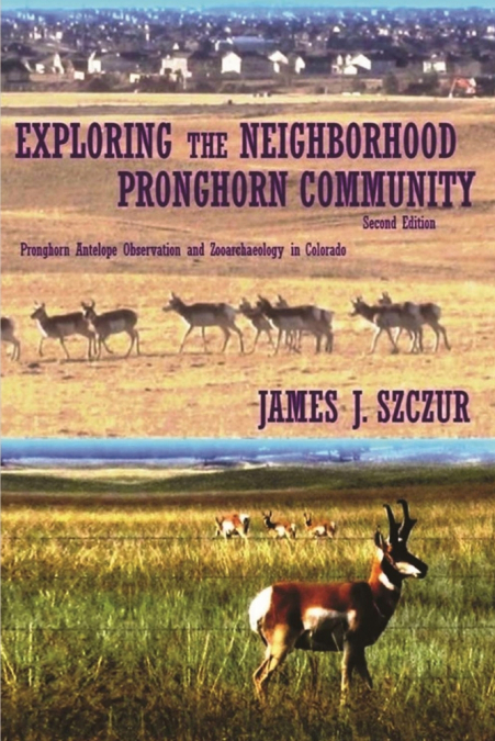 Exploring the Neighborhood Pronghorn Community (Black & White)