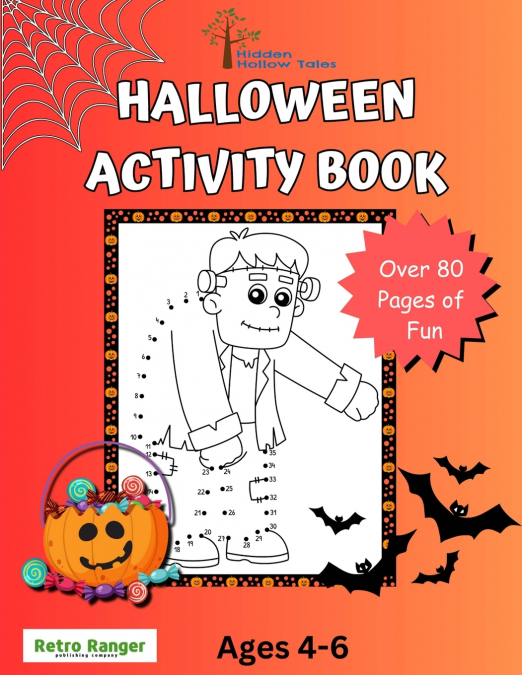Hidden Hollow Tales Halloween Activity Book for Ages 4 to 6