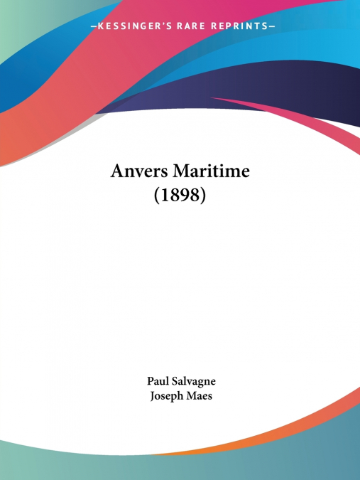 Anvers Maritime (1898)