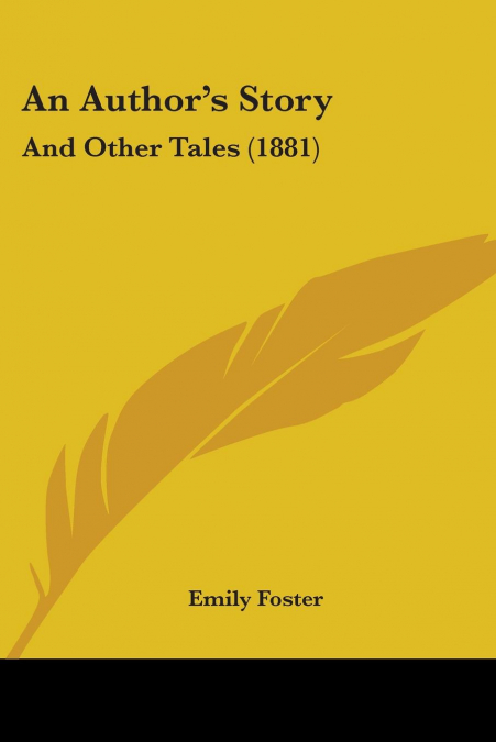 An Author’s Story