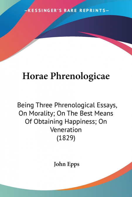 Horae Phrenologicae