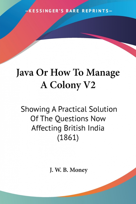 Java Or How To Manage A Colony V2