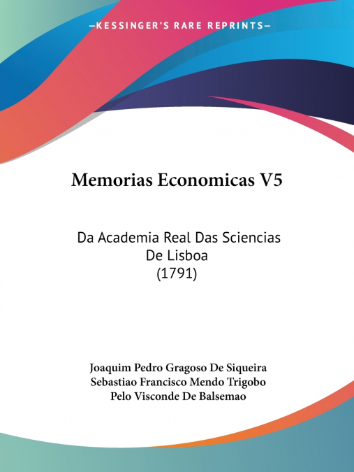 Memorias Economicas V5