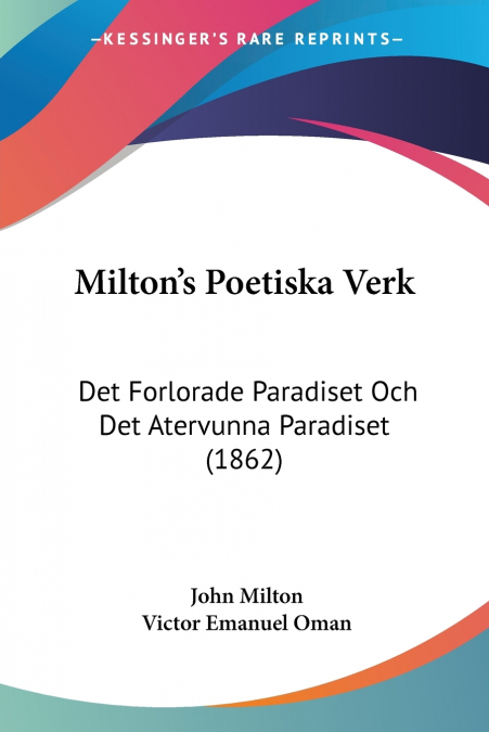Milton’s Poetiska Verk
