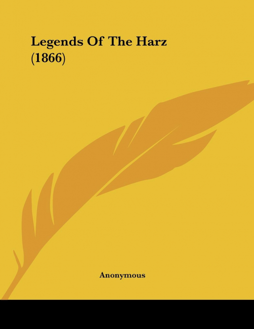 Legends Of The Harz (1866)