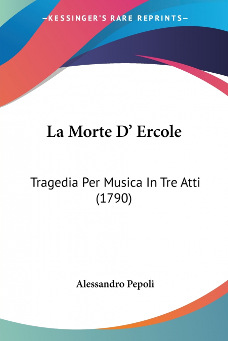 La Morte D’ Ercole
