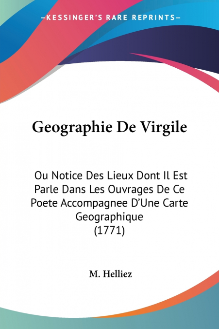 Geographie De Virgile