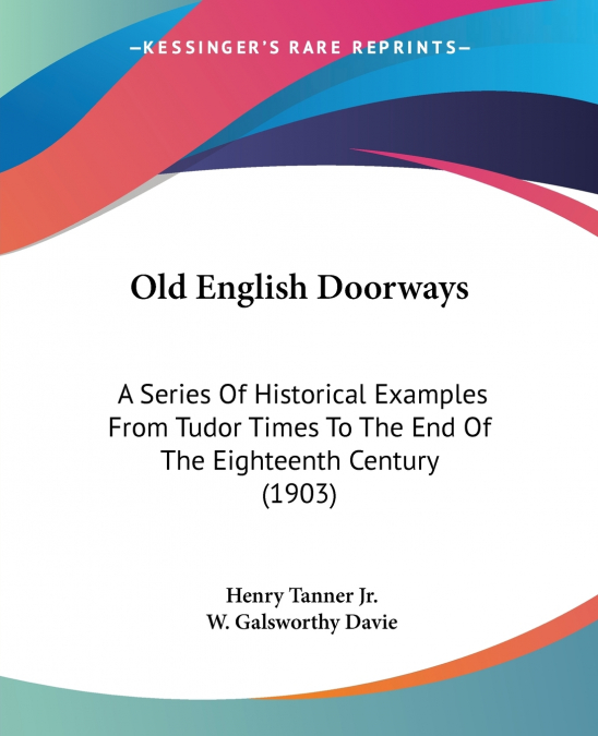 Old English Doorways