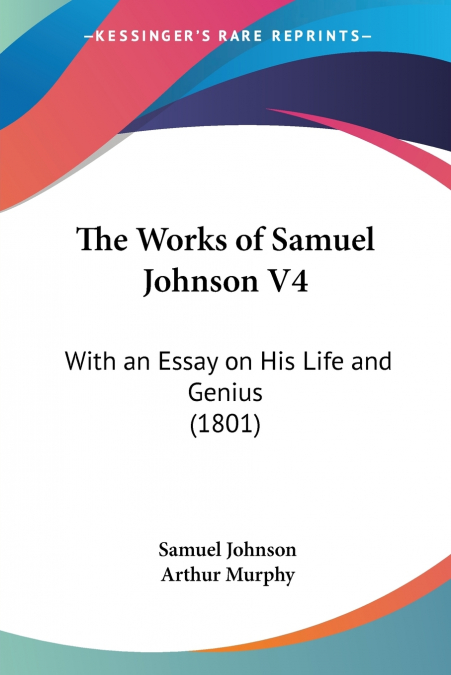 The Works of Samuel Johnson V4