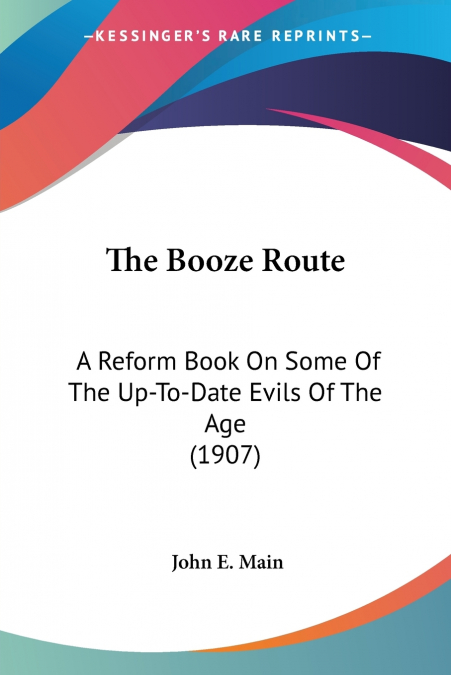 The Booze Route