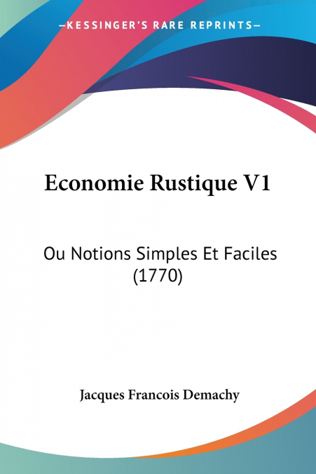 Economie Rustique V1