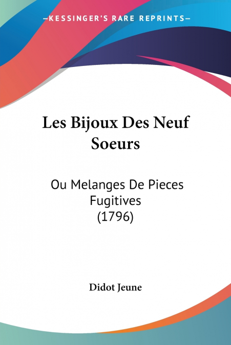 Les Bijoux Des Neuf Soeurs
