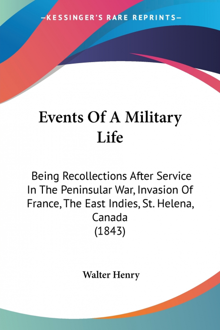 Events Of A Military Life