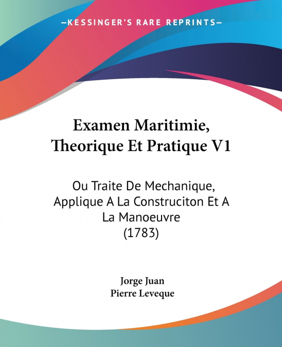 Examen Maritimie, Theorique Et Pratique V1