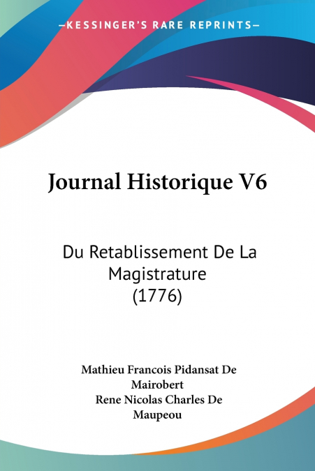 Journal Historique V6