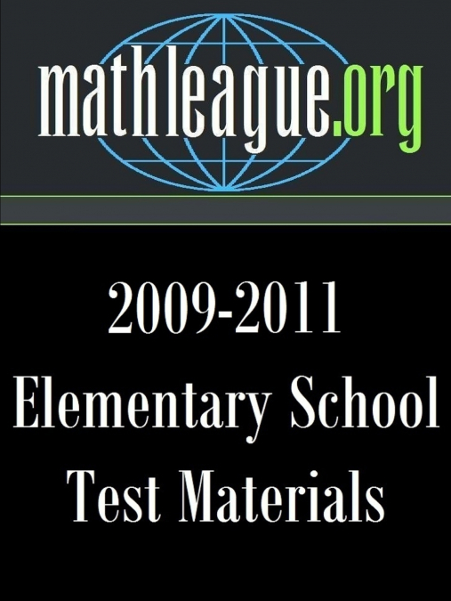 Elementary School Test Materials 2009-2011