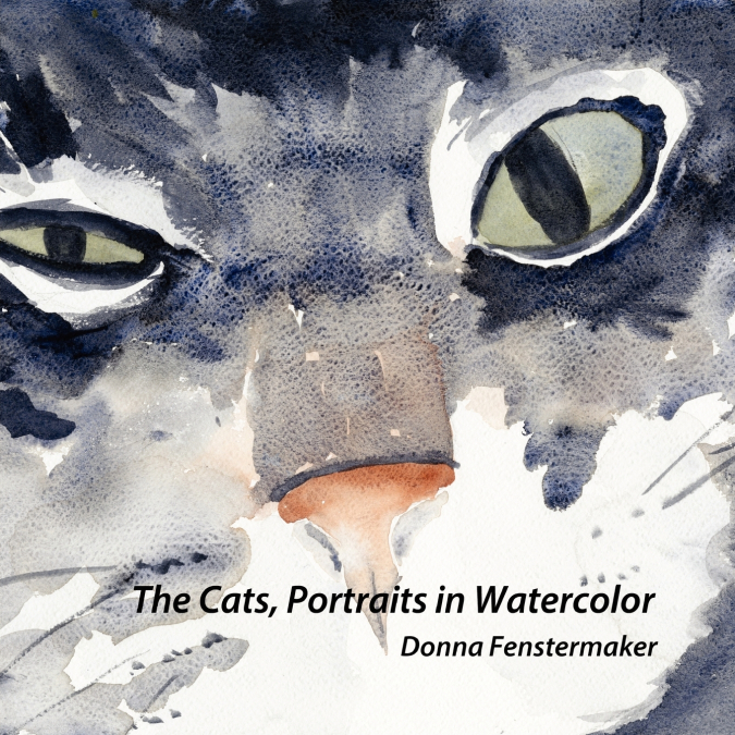 Cats, Portraits in Watercolor