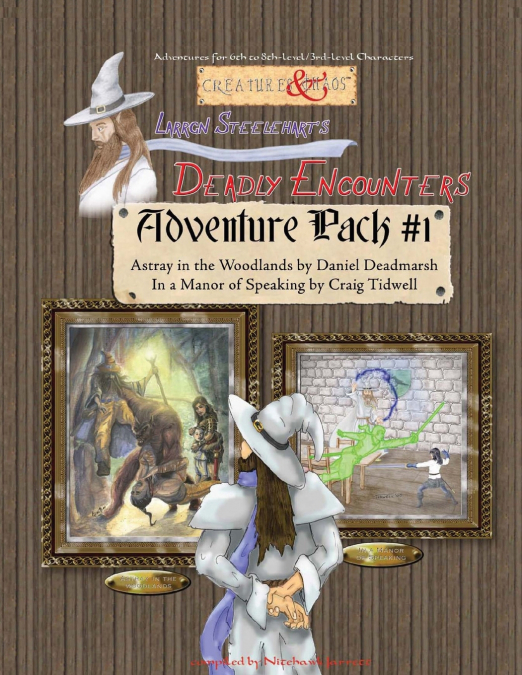 Larrgn Steelehart’s Deadly Encounters Adventure Pack #1