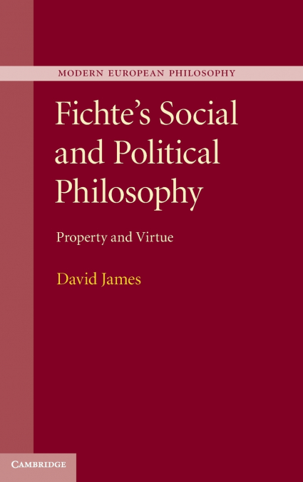 Fichte’s Social and Political Philosophy