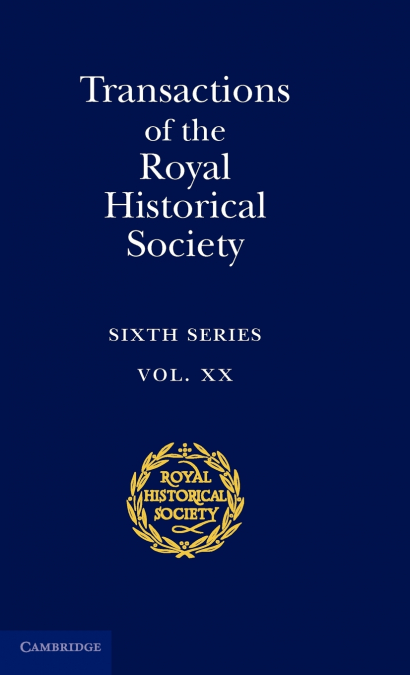 Transactions of the Royal Historical Society