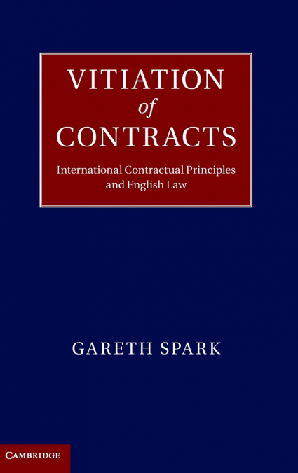 Vitiation of Contracts