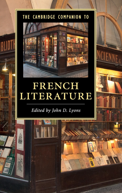 The Cambridge Companion to French Literature