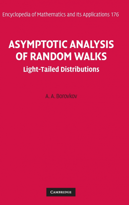 Asymptotic Analysis of Random Walks