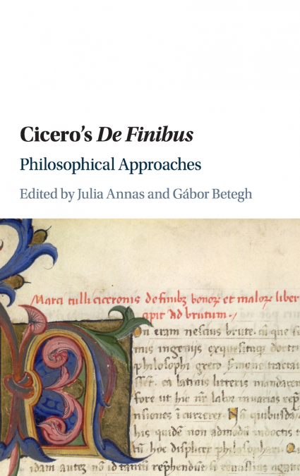 Cicero’s De Finibus