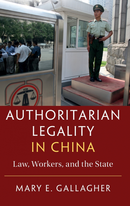 Authoritarian Legality in China