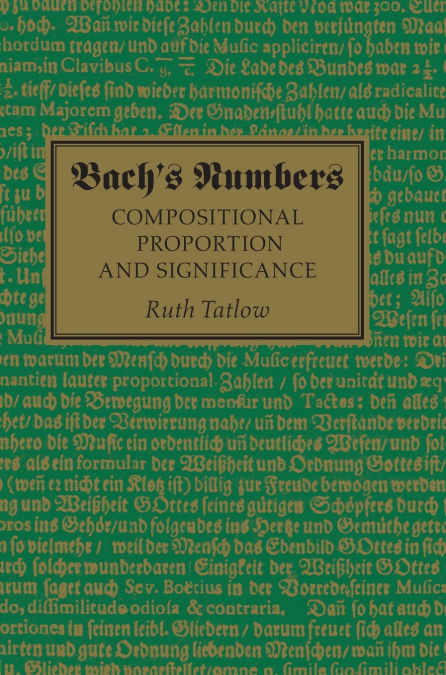 Bach’s Numbers