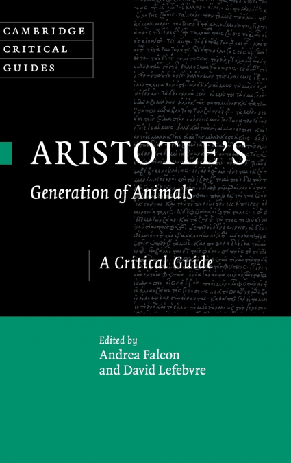 Aristotle’s Generation of Animals