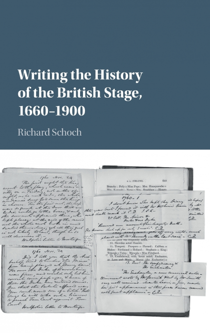 Writing the History of the British Stage