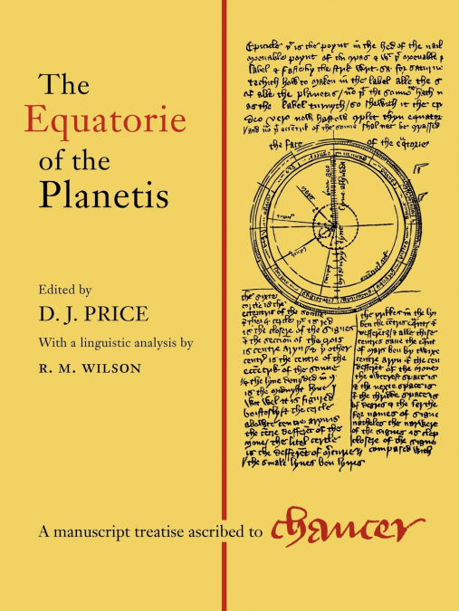 Equatorie of Planetis
