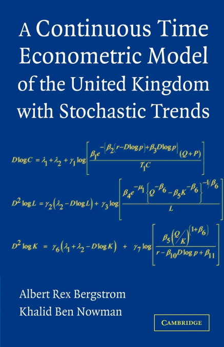 A Continuous Time Econometric Model of the United Kingdom with Stochastic Trends