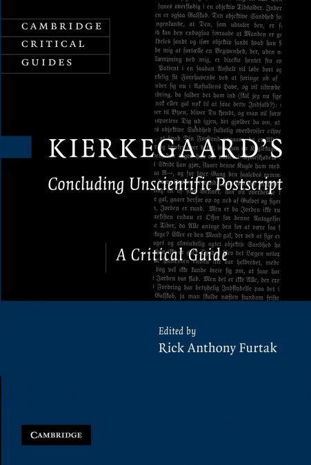 Kierkegaard’s ’Concluding Unscientific PostScript’