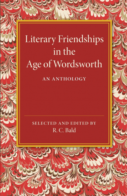 Literary Friendships in the Age of Wordsworth